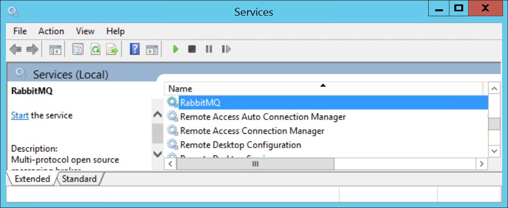 RabbitMQ Service